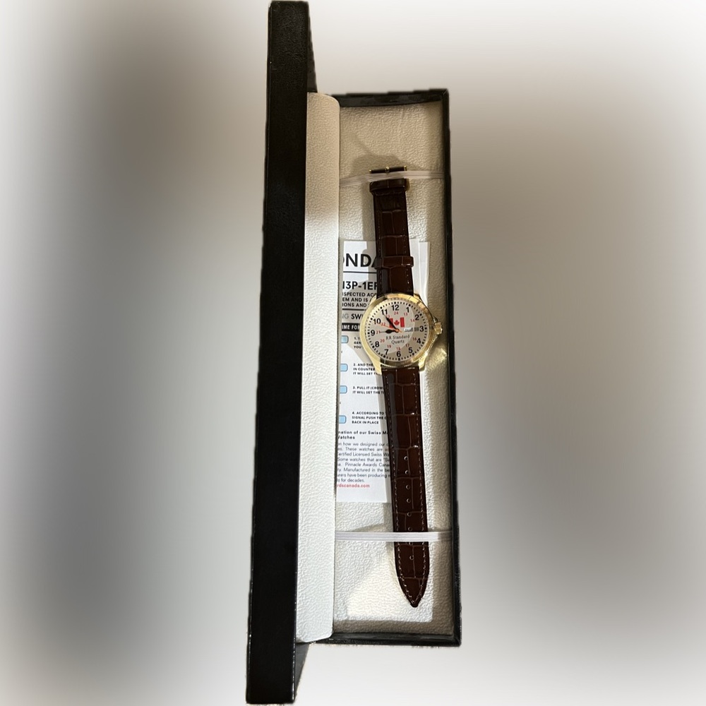 Pinnacle Awards Canada Railroad Wristwatch – Ronda 517 Quartz - Picture 3 of 7